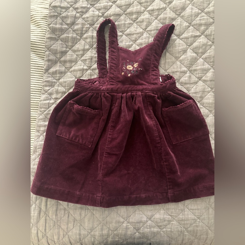 Jamie Kay Girls Corduroy Pinafore Dress